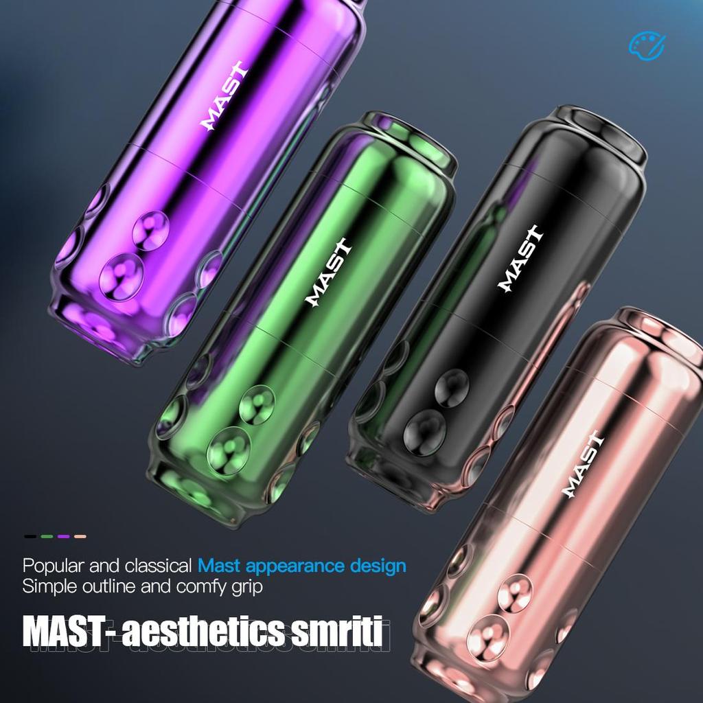 Мачта, роторная машина для татуировки, ручка, бесщеточный двигатель, длина хода 4,0 мм, RCA, подключение для всех стилей татуировки