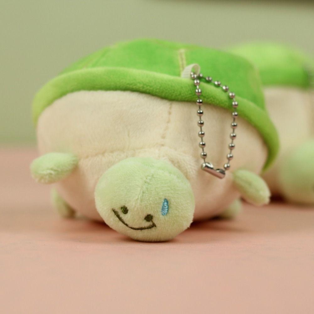 Squeeze sounds Turtle Plush Keyring Turtle Plush Keychain  Korean Style Key Buckle