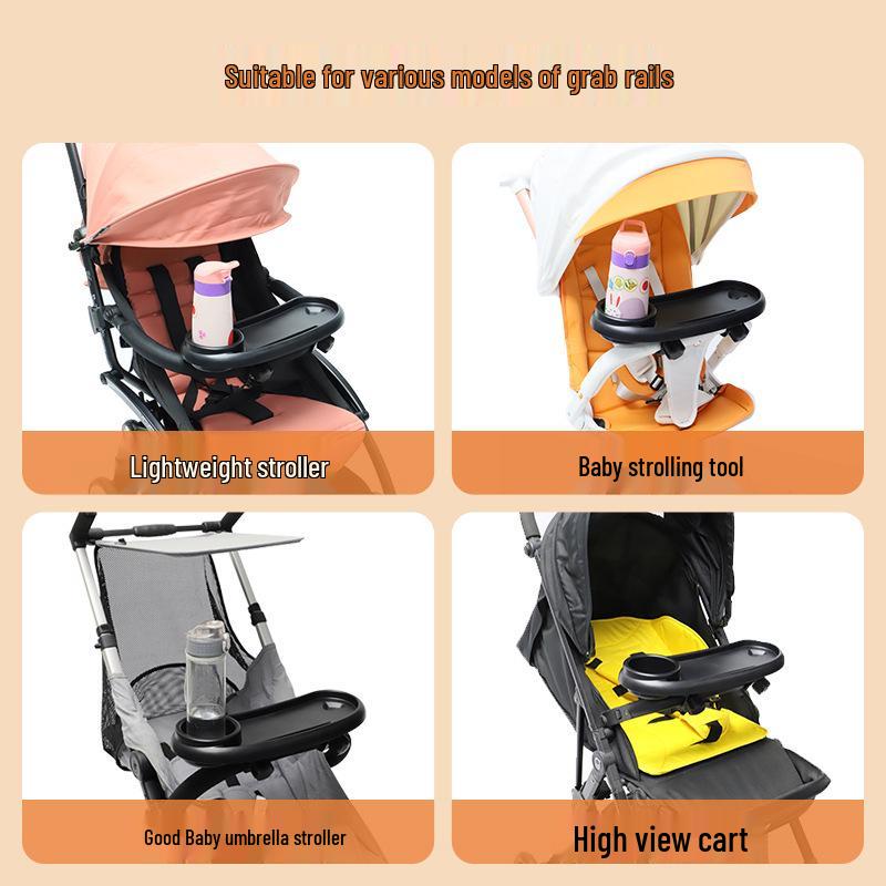 Universal Detachable Baby Stroller Tray and Dining Table Accessory