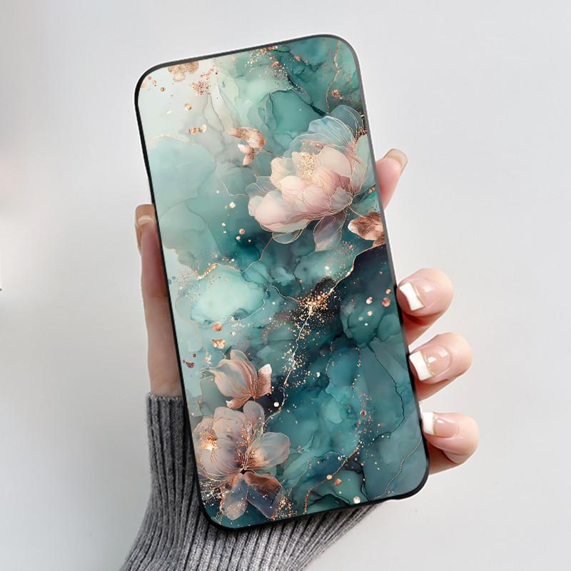 Корпус Для Nokia 106 2G 2023 106 4G 2023 Чехол Эстетичный Роскошный Милый Крутой Мальчики Девочки Мягкий Силикон Черный Матовый Чехол-Бампер для Телефона