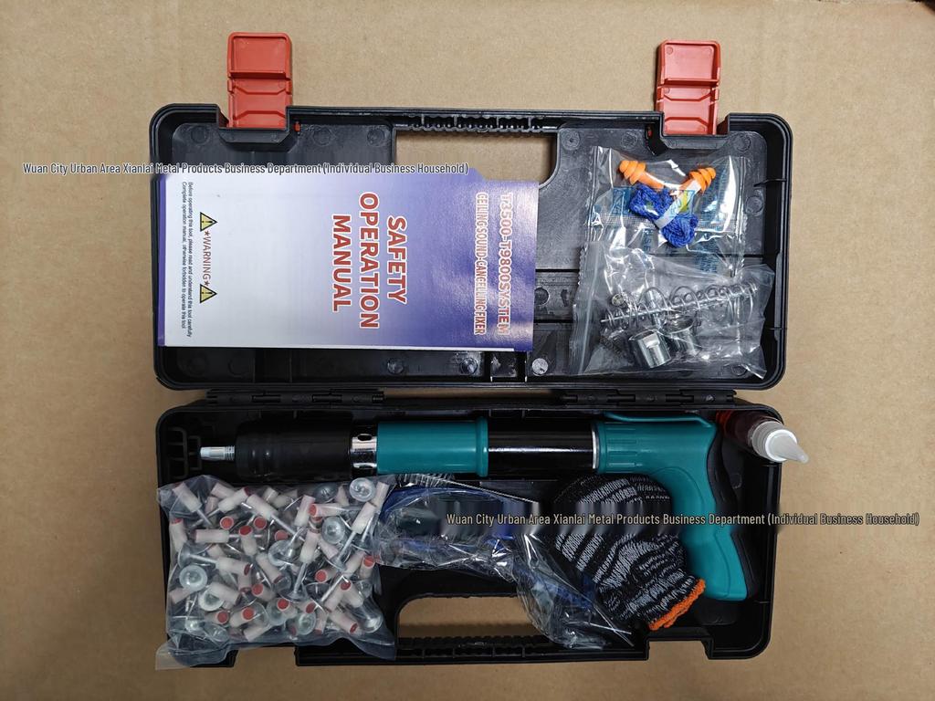 Бесшумный мини-гвоздезабивной пистолет для бетона и стен