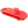 Outdoor Camping Windproof Tent Buckle Clip for Awning and Plastic Tarp Curtain ClipRed