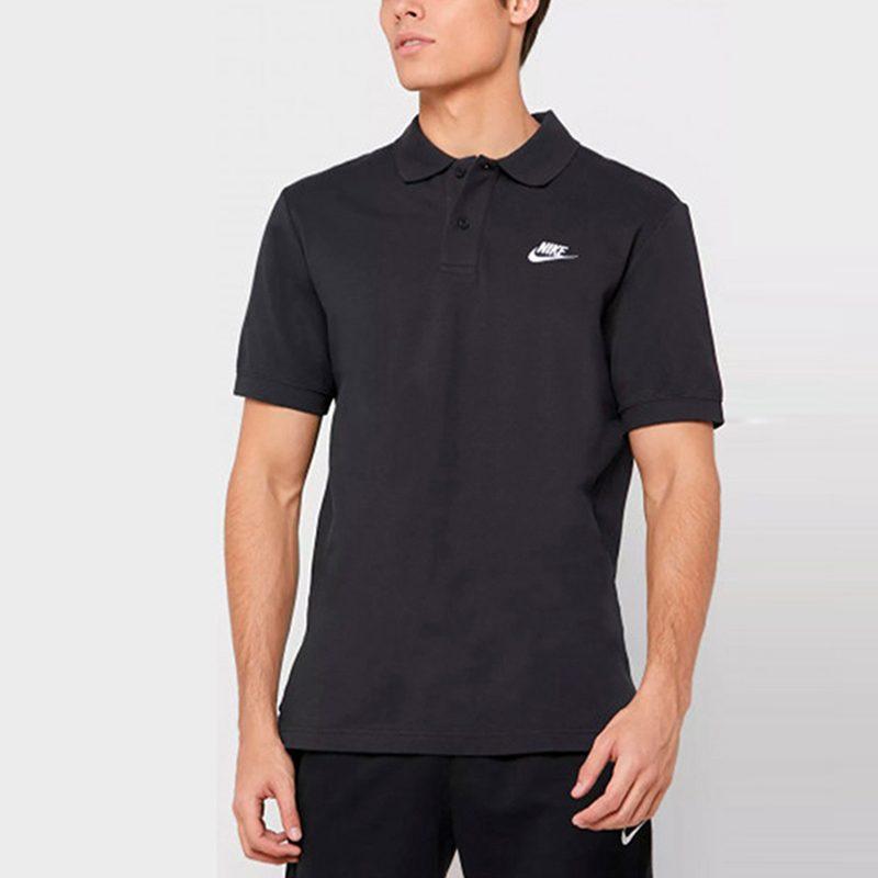 Nike Мужские поло Черные Умеренные CJ4456-010