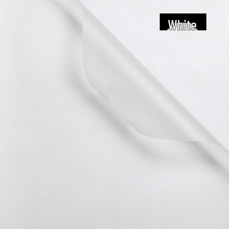 Полупрозрачная Водонепроницаемая Матовая Бумага для Букетов Флориста - Корейская Однотонная Упаковка для Цветов