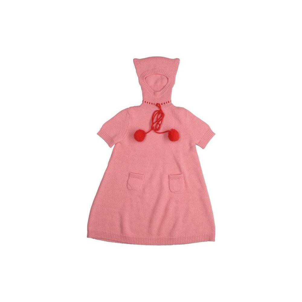 Gucci Платье с коротким рукавом SS23 Женское Розовое 639048-XKBKJ-5152