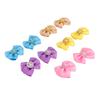 20pcs Pet Hair Bows Cute Mixed Colors Small Dog Topknots with Rubber Band for Puppy Cats Rabbits