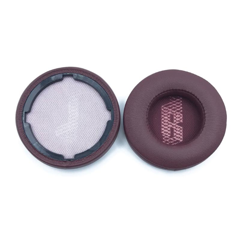 2PCS Leather Earpads Soft Foam Ear Pads Cushions Cover Replacement for Jbl Live 400BT / 460NC Wireless Headphones Earmuffs