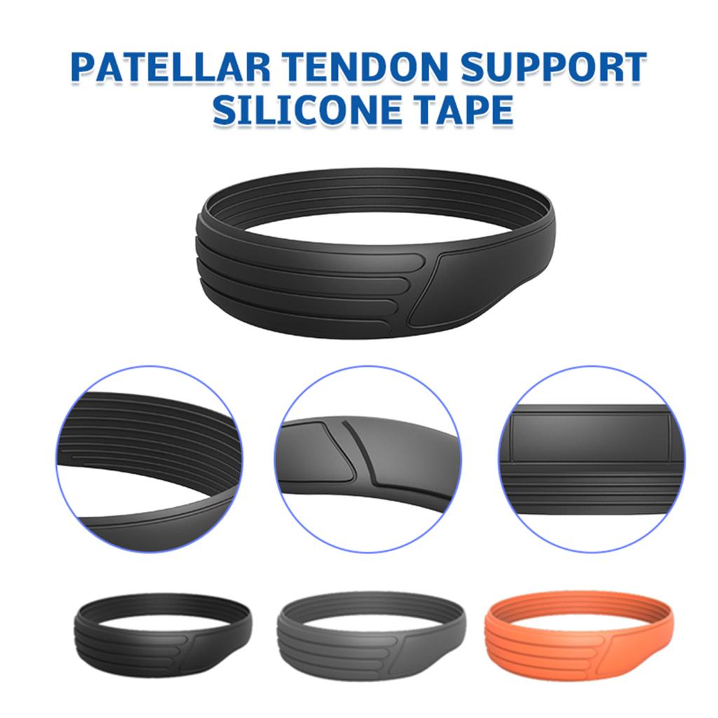 Yousheng Patella Knee Band Обезболивающий ремень для поддержки сухожилия надколенника Силиконовый бандаж для колена для бега, фитнеса, подъема по лестнице, баскетбола