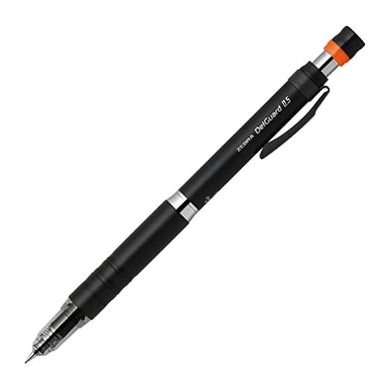 Механический карандаш Zebra Delguard Type Lx 0,5 мм Черный P-MA86-BK