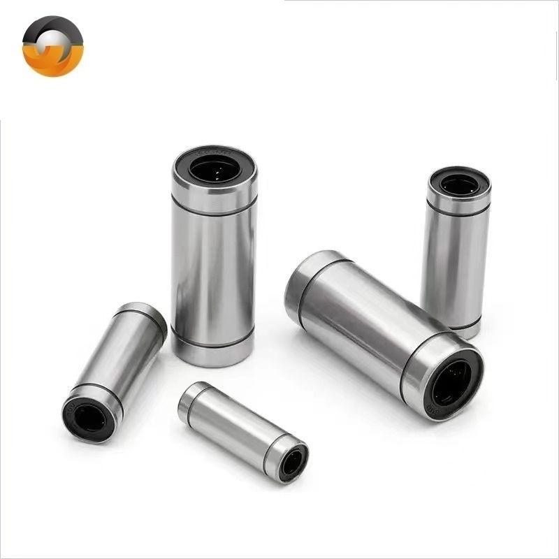 4PCS LM LUU Linear Motion Bearings LM20LUU LM16LUU LM13LUU LM12LUU LM10LUU LM8LUU LM6LUU ABEC-7 Long Type Linear Bearings