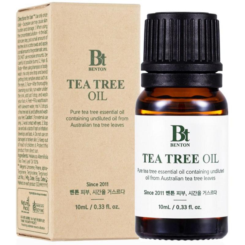 Benton Australia 100% Pure Tea Tree Oil, 1 pcs, 10ml