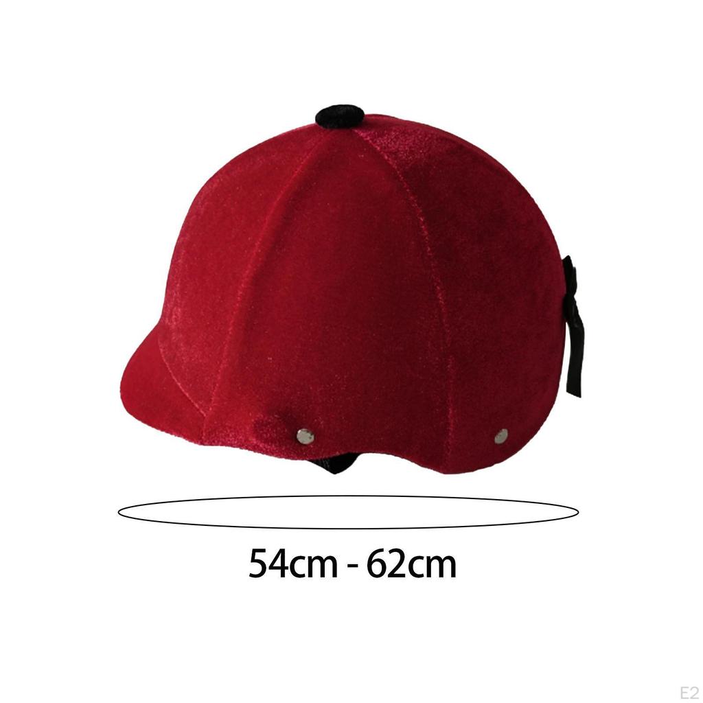 Summer Equestrian Hat Riding Cap,Outdoor Sports Cap Comfortable Adjustable Starter