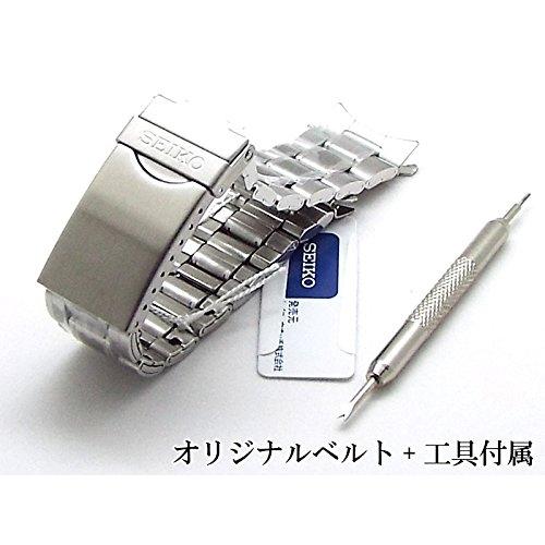 Seiko Часы-хронограф с ремешком из натуральной кожи - белые и темно-коричневые SND363P1-DB [Параллельный импорт]