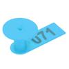 Numbered Ear Tag Marks Labels for Sheep Goats Farm Animal Livestock Feeding SuppliesBlue