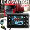 Для Eberspacher Webasto Дизельного Воздушного Отопителя LCD Монитор 12В/24В 4 Кнопки LCD Дисплей Монитор Пульт Дистанционного Управления