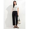 JiuZi Annakou Women's Casual Tapered Cropped Pants