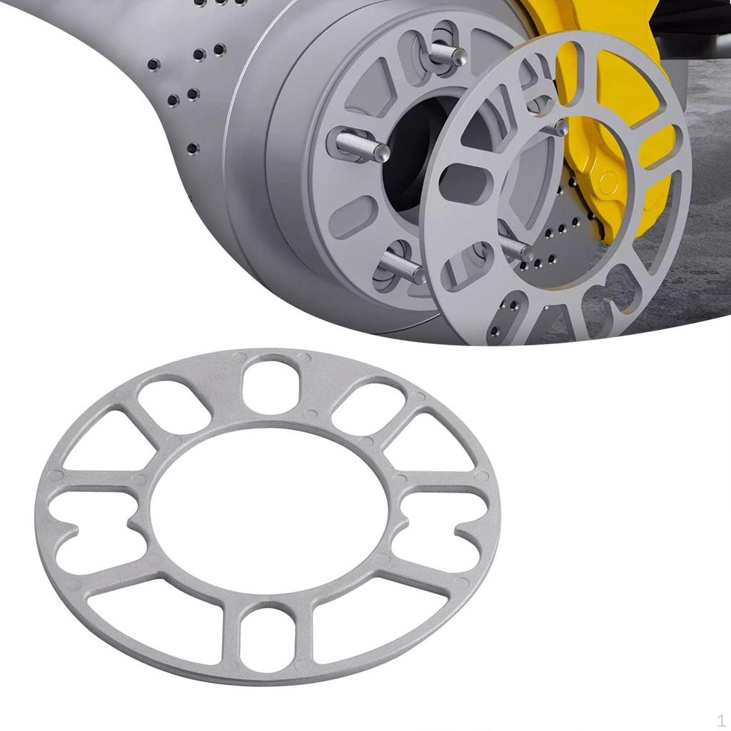 Прокладка автомобильного колеса, ступица, легко устанавливаемые аксессуары, алюминиевые прокладки для шпилек 4, 5