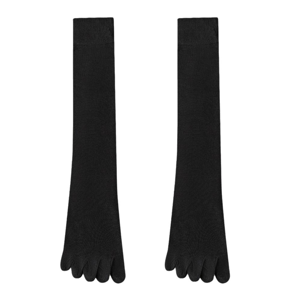 High Tube Five-Toe Socks Spring Autumn Five Finger Socks New Calf Socks  Ladies Stocking