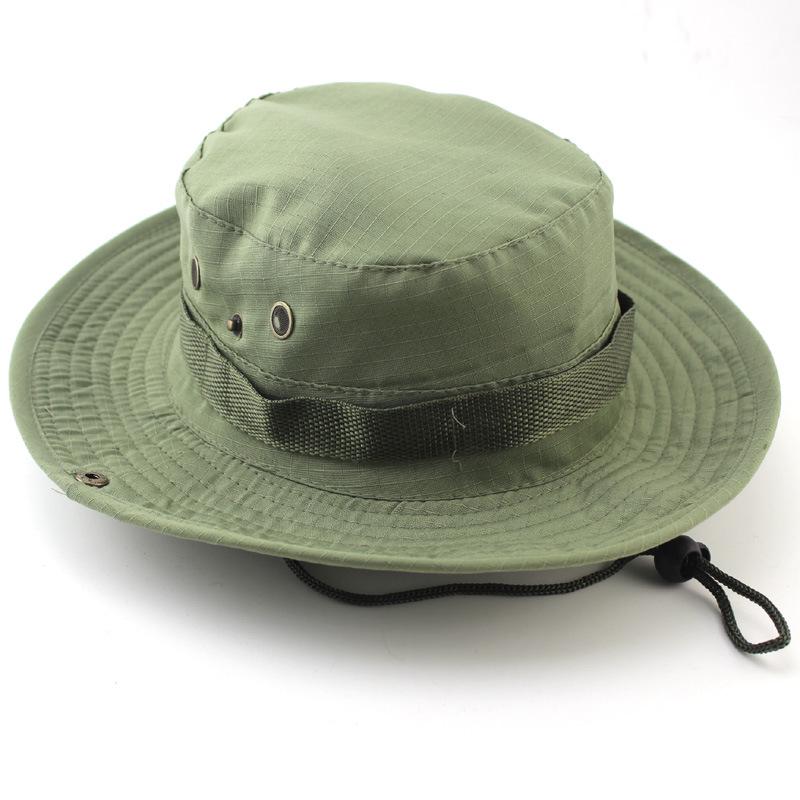 Unisex Outdoor Camouflage Boonie Hat for Camping, Fishing, and Travel - Sun Protection Included