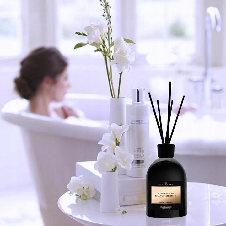 Scandinavian Blackberry Home Fragrance Diffuser 90 Days Reed Sticks 250Ml