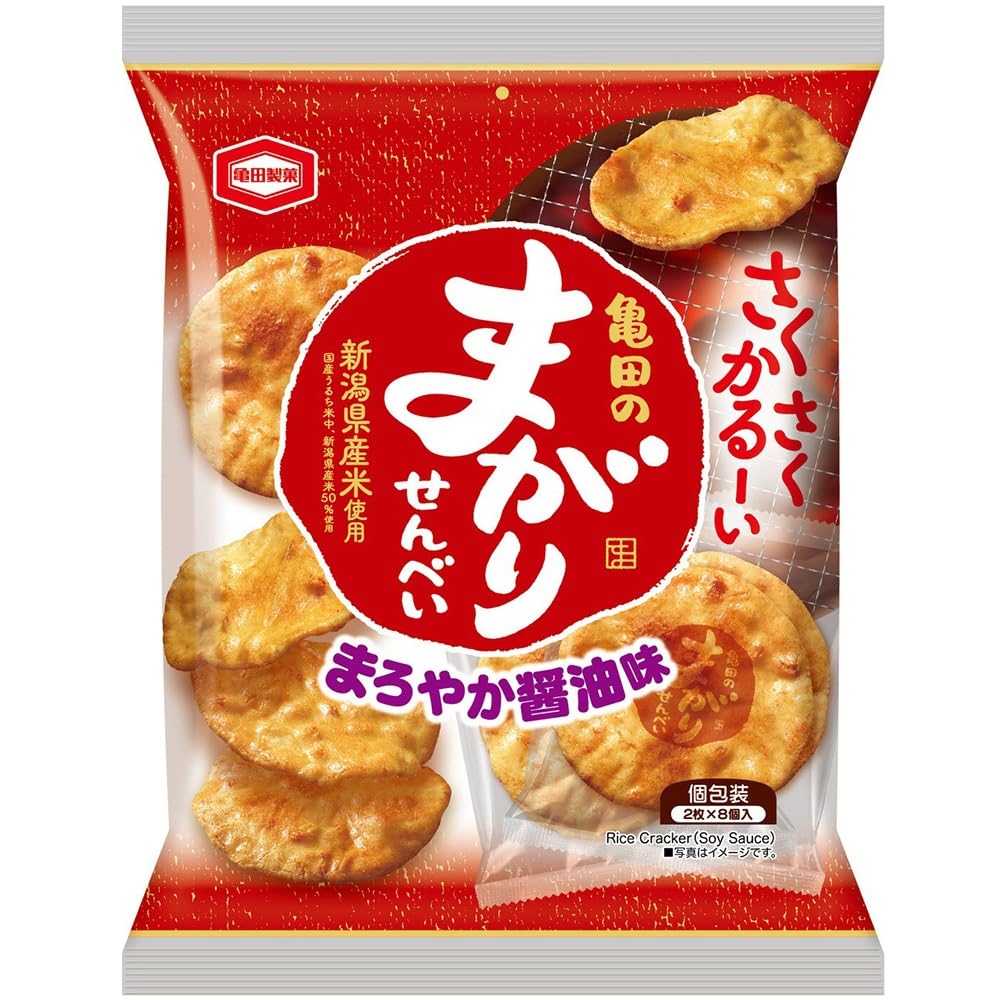 Камеда Сейка Камеда Магари Сенбэй 16 штук по 12 пакетов