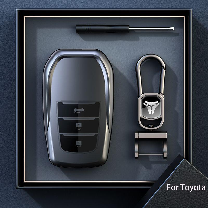 Icar TPU для Toyota Gr Sport C-Hr Gazoo Rav4 Racing Mirai Avensis Land Cruiser Prado Чехол-брелок для 3-кнопочного автомобильного ключа