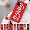 Модный чехол для телефона с логотипом C-Coca C-Cola для Samsung S 24 Fe 25 Ultra Plus 20 Lite 21 30 22 23 24 22 Ultra 5G Fundas