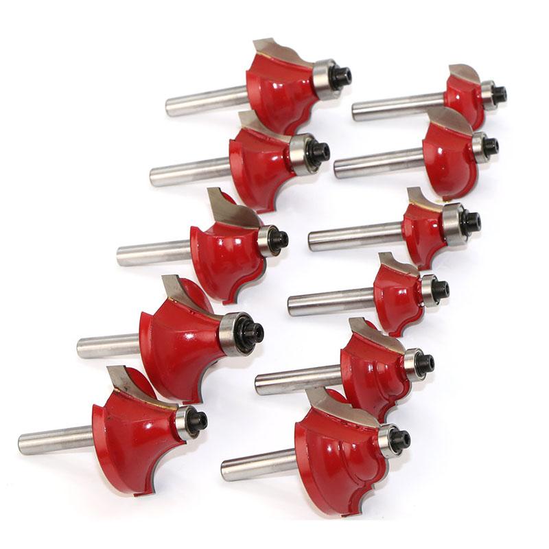 35 шт. 6 мм 8 мм набор фрез из карбида вольфрама с хвостовиком, деревообрабатывающий резак, нож для обрезки, формовочное фрезерование