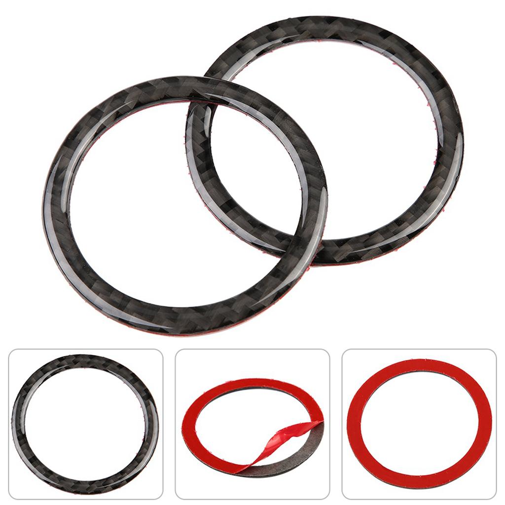 2pcs Air Condition Vent Outlet Ring Decoration Trim Cover for C Class W204 11 13