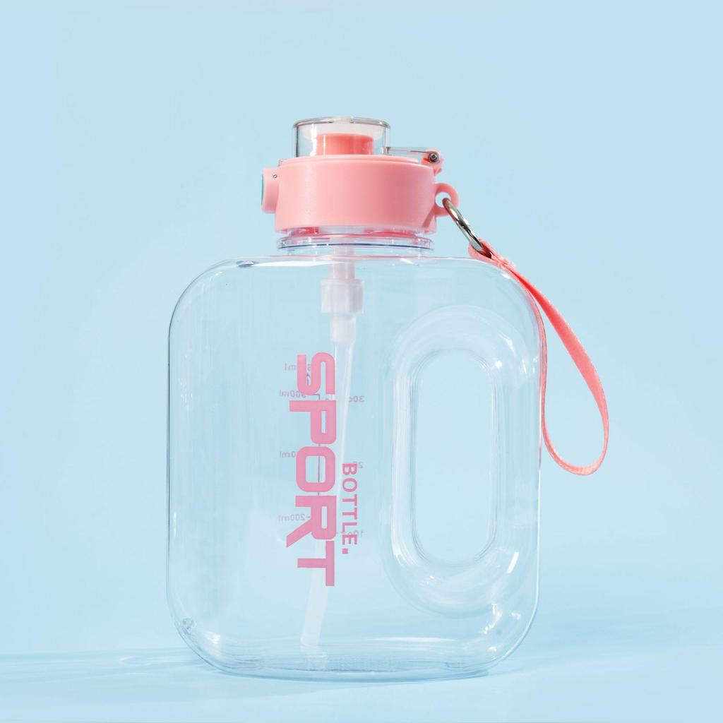 Спортивная бутылка для воды Gradient Summer 2023: Большая емкость, портативный, популярный дизайн