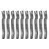10Pcs Spiral Binding Coil Large Capacity Spine Comb 31mm Inner Diameter 30 Holes Set Kit