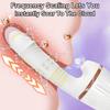 Automatic Telescoping Dildo Sex Machine With Suction Cup Powerful Sucking Vibrator  Nipple Clitoris Stimulator Sex Toy for Women