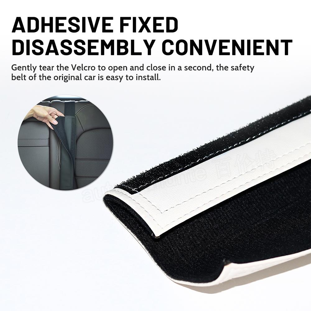 Автомобильный ремень безопасности Tesla, защитный чехол на сиденье для Tesla Model 3 Model Y 2023 2022, интерьер