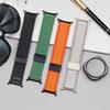Для Samsung Galaxy Watch Ultra (2025) 47 мм / Ultra 47 мм Ремешок для часов Магнитная застежка Широкий Волнистый узор Нейлоновый ремешок на запястье