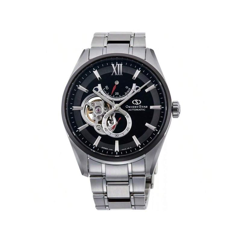 Orient Watch - Мужские автоматические механические часы, Дизайн с двумя львами, Модный деловой стиль, Модель RE-HJ0003B00B