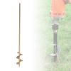 Auger Bit for Planting Spiral Sturdy Gardening Tools Plant Quick Planter Tool Post