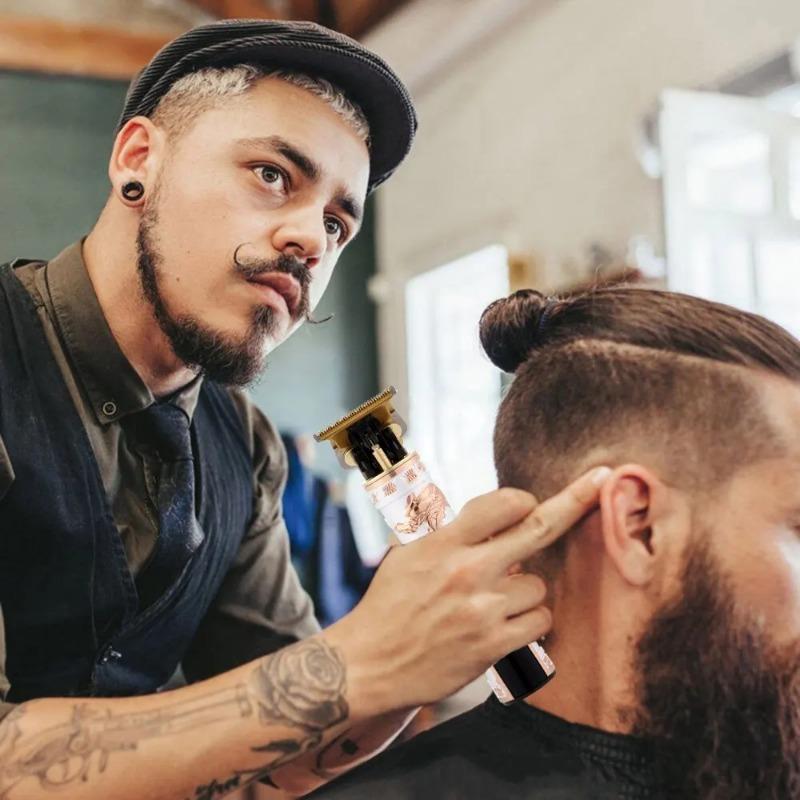 Машинка для стрижки волос, трехскоростная регулировка, гладкая головка, электрическая масляная головка, электрическая машинка для стрижки волос, парикмахерская