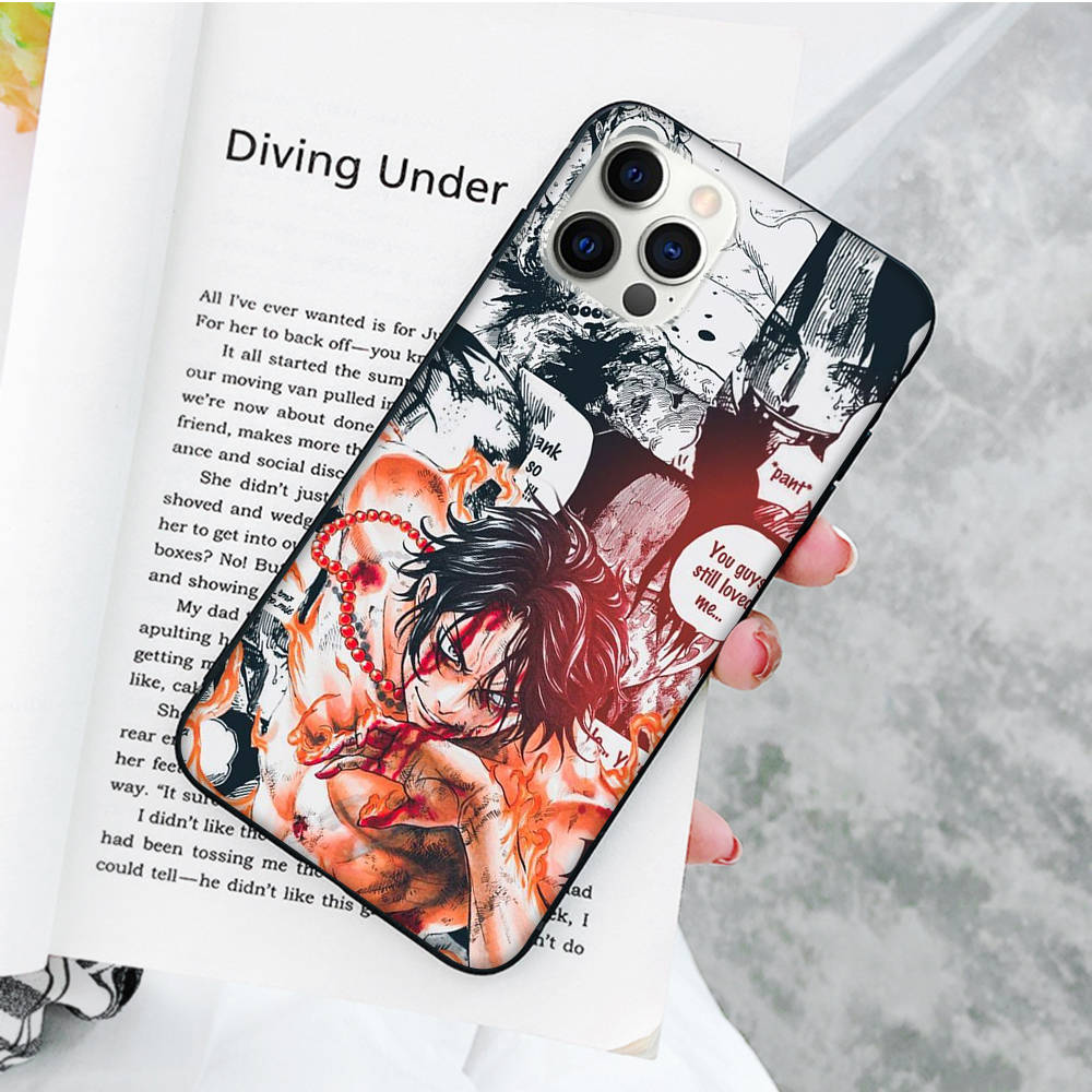 Мягкий черный чехол JW52 Ace Sabo для iPhone 16 15 Plus 14 13 Pro 8 SE XR XS Max P30 Nova 5T Y5P Y6 Y7 Y8P Y9 Realme C30 C33 C31 VIVO Y36 V27