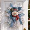 Christmas Character Quilted Door Hanger Sewing Kit with Pre-Cut Fabric Pieces Batting Filling Thread Templates: Oversized Patchwork Craft Kit