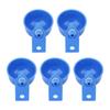 5Pcs Automatic Chicken Water Cups PP Plastic Poultry Waterer Kit for Pigeons G1/8 Male Thread