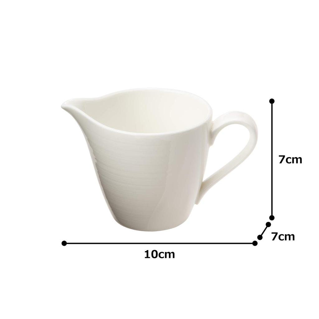 NARUMI Styles Creamer, Bone China, 50180-4581