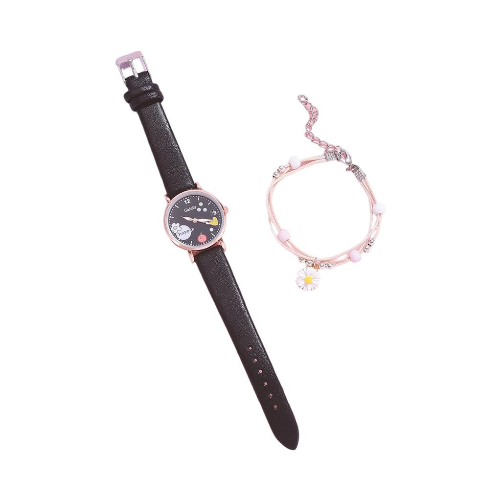 Женские модные кожаные часы