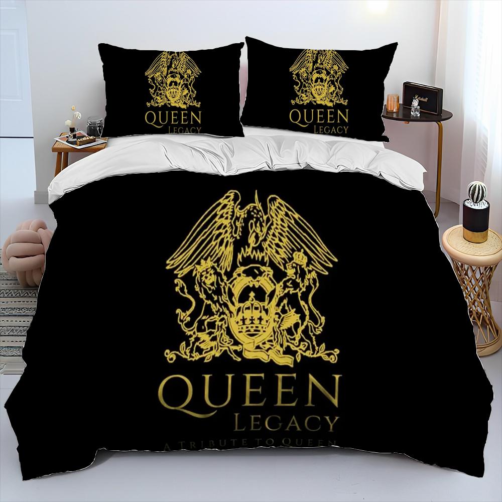 Фредди Меркьюри Queen-рок-группа Комплект постельного белья с одеялом, Пододеяльник Комплект для кровати Покрывало Наволочка, Комплект постельного белья размера Кинг/Квин