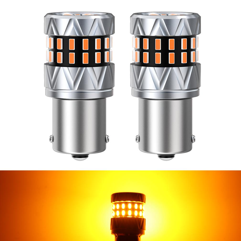 2 шт. P21W Led 1156 BA15S PY21W BAU15S BAY15D P21/5W 1157 Светодиодные лампы T20 7440 W21W WY21W 7443 W21/5W 42SMD Автомобильный указатель поворота Задний тормоз Авто лампа