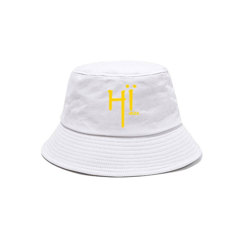 Hi Ibiza Bucket Hat Cap Unisex Women Unisex Panama Cap Outdoor Summer Adjustable Hi Ibiza Club Bob Caps MZ