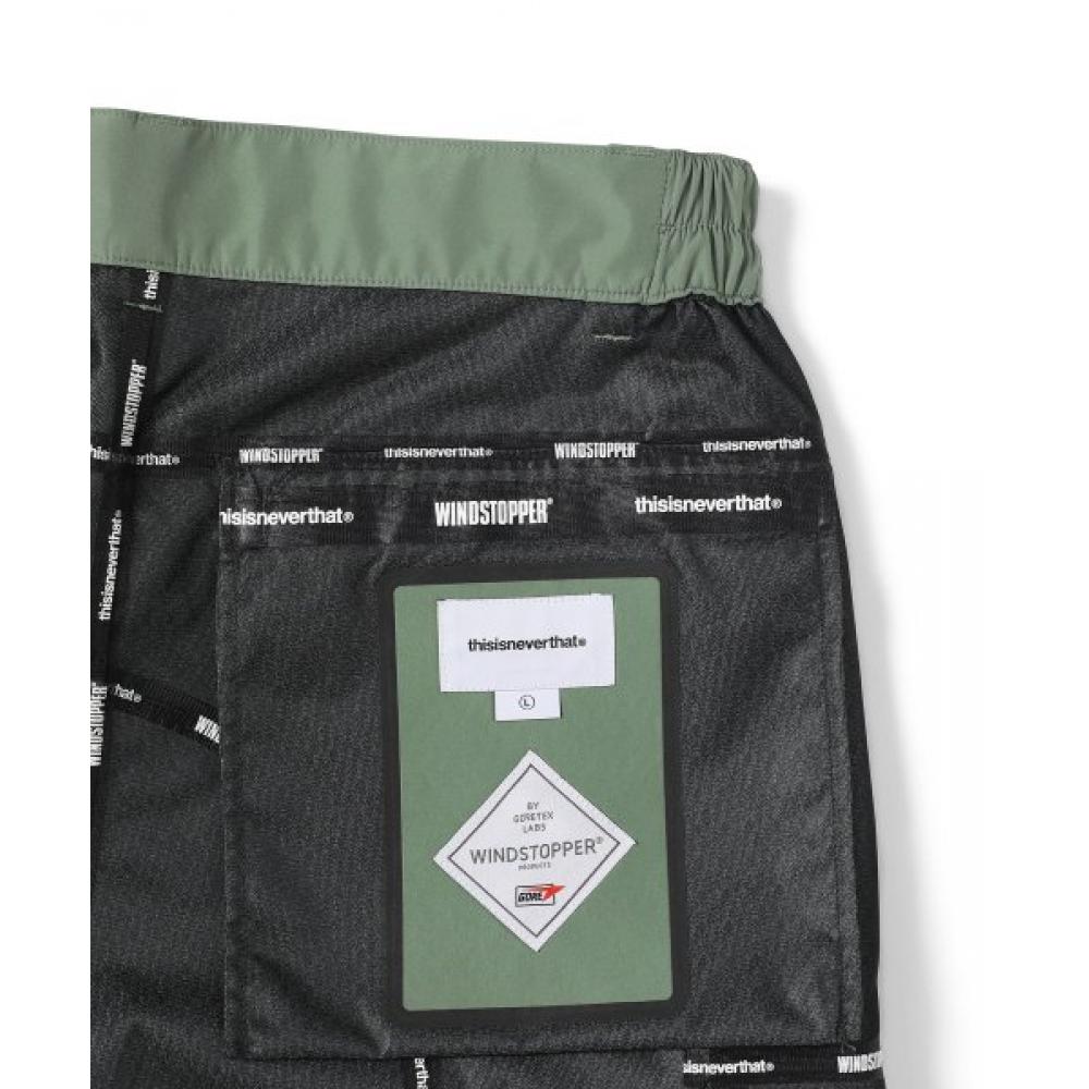 Thisisneverthat Брюки Windstopper Active Tour цвета шалфея