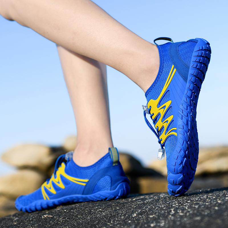 Обувь для плавания вброд и крик, мужская/женская легкая нескользящая быстросохнущая пляжная обувь, обувь для велоспорта и фитнеса, беговая дорожка