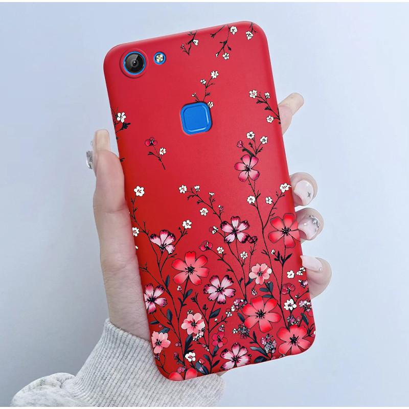 Для Vivo V7 V7+ Plus Y79A Y75 Y73 Y79 1716 1718 Чехол для телефона Милый Астронавт Панда Цветы Конфеты Мягкий Силикон ТПУ Чехол-обложка для телефона