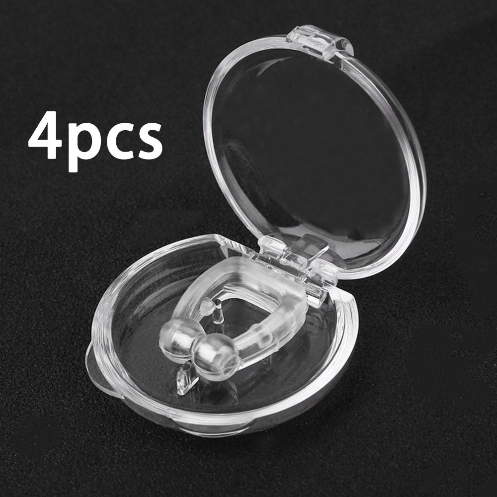 Силиконовый магнитный зажим для носа против храпа