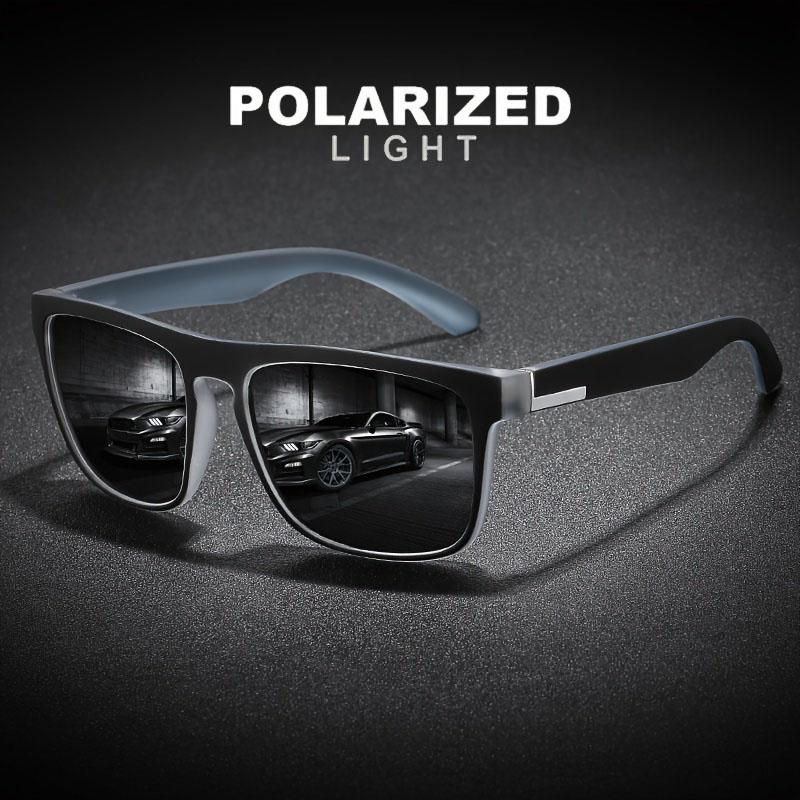 3 шт. Фэнтези Градиент Мультицветные Квадратные Поляризованные Солнцезащитные Очки Антибликовые UV400 Очки Летняя Вечеринка Вождение Рыбалка Рождественский Подарок